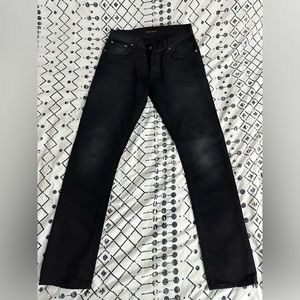 Nudie jeans size 34 black